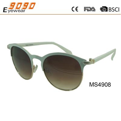 Newest Style 2018 Eyewear Fashionable Sunglasses,made of metal,UV 400 Protection
