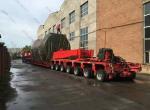 Hydraulic Lifting Heavy Duty Modular Lowboy Truck Semi Trailer with 200t Load