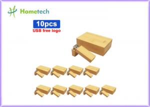 China Recycled Wood Bamboo USB Flash Drive 16GB 3.0 Eco Friendly With Wooden Box on sale