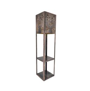 Wholesale Metal Solar Garden Butterfly Design LED Solar Flower Stand Planter Decorative Stand from china suppliers
