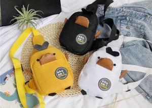 Wholesale Summer chicken canvas bags kids purse chest bag red duck Fanny pack canvas OEM logo picture shoulder crossbody bag from china suppliers