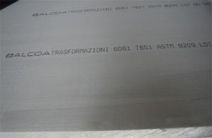 Wholesale T6 / T651 6061 Aluminum Plate , Welding / Brazing Use Aluminium Square Plate from china suppliers