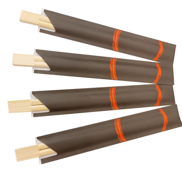 Eco-Friendly Twin Bamboo Naked Chopsticks for Environmental Health and Efficiency