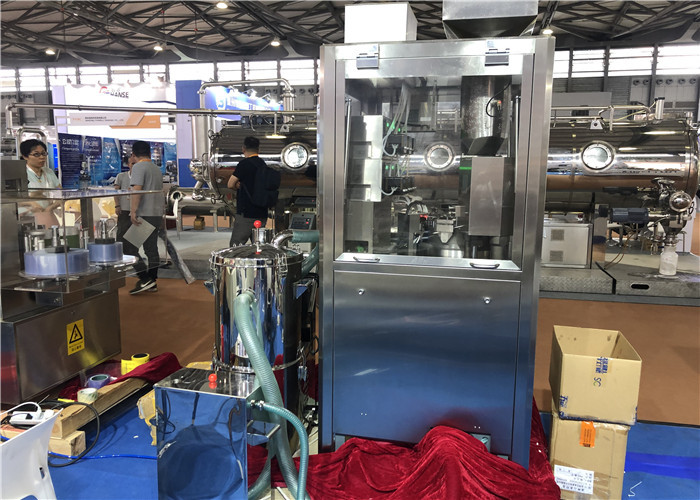 High Speed Small Automatic Capsule Filling Machine Low Noise Liquid Oil
