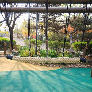 Wholesale Suspension Children's Playground Rope Bridge Commercial 150mm Polyester Rope from china suppliers