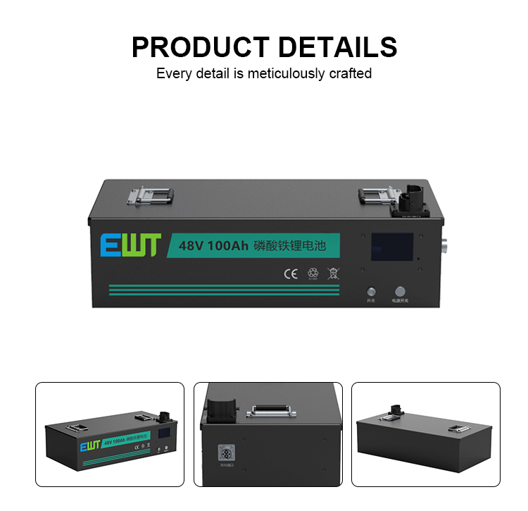Industrial Customized 48V 20Ah LiFePO4 Battery Pack LFP 26650 32650