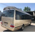 Used Left Hand Drive Toyota Coaster Mini Bus 20 Seats with Optional Air