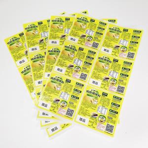 Wholesale Offset Printing Kraft Liner Food Adhesive Labels Trustworthy Ships By Air from china suppliers