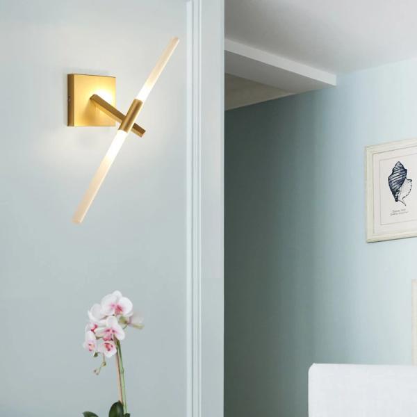 Wall mount light Gold Coffee Black Bedside Sconces Aisle TV Background Lamp