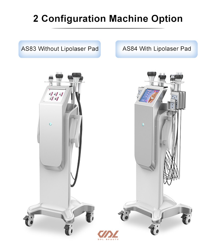 AS86 DPL beauty Ultrasound 40kHz Lipo Vacuum Cavitation Machine for Non-Surgical Fat Reduction & Body Slimming