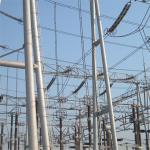 Power Plant Electrical Substation Steel Structure Hot Dip Galvanization