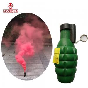 Wholesale OEM Colorful Smoke Bomb Fireworks Two Color Change Pull Lace Customized from china suppliers