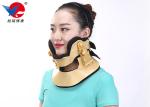 Yellow Cervical Collar Neck Brace , Medical Neck Collar For Cervical Spondylosis