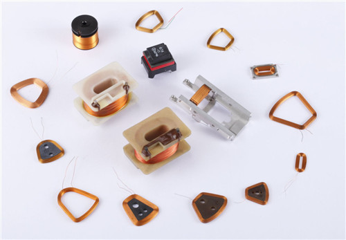 One Layer 6.5UH Wireless Charging Coil For Cell Phones , 2-8mm Induction Distance