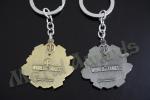 Bespoke Designed 3D Tank Metal Key Chains Promotion Gifts Items Eco Friendly