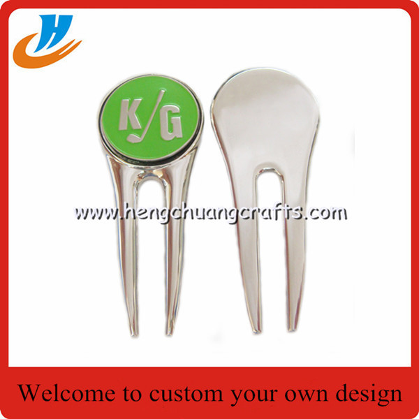 Custom golf accessories for golf club/wholesale golf hat clips with your own logo design