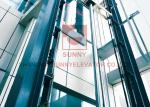 Vertical Hydraulic Elevator 1500mm Pit Stainless Steel Material 12 Months