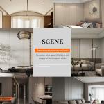 Administration Skin Feel Bamboo Charcoal Wall Panel 3.6m*1.22m