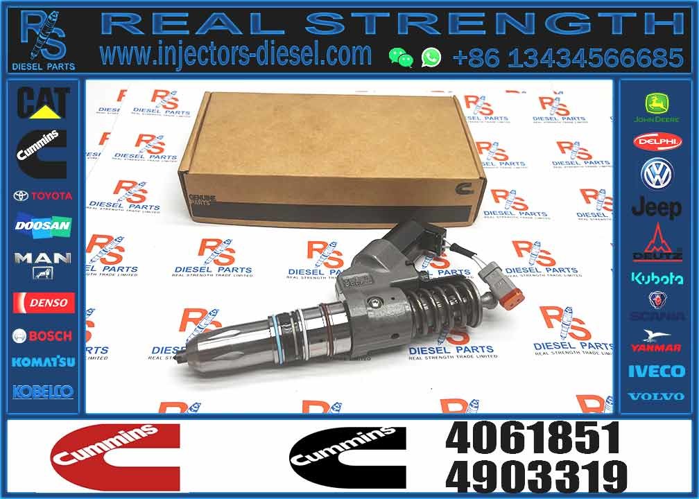 Diesel Fuel Injector common rail injector 4061851 4088327 4088665 3411753 3095040 M11CUM-MINS 3080429 3411756 4061851 40