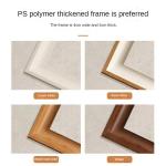 Plastic Frame Antique Gold Vintage Arch Bathroom Toilet Mirror for Customized