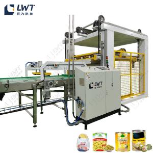 Wholesale High Speed Automatic Meat Canned Palletizer Machine / System AC 380V from china suppliers