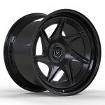 20inch 13J Wide Gloss Black 2-PC Forged Aluminum Alloy Rims For Nissan GTR 5x114