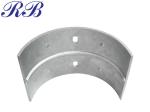 House Project Gutter Union Bracket / Sand Casting Aluminum Roof Gutters 0.22Kg