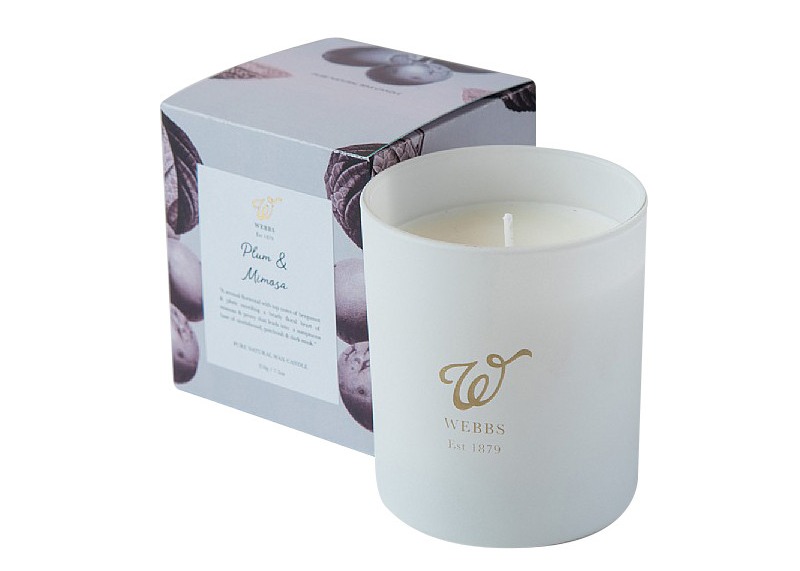 Luxury Candle Gift Paper Packaging Box Printed Custom Elegant Design
