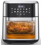 Steam Digital Air Fryer With Digital Screen Stainless Steel Rotisserie Chicken