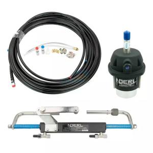 Wholesale 214mm Stroke Rotary Steering Kit swing Cylinder Helm 350HP from china suppliers