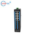 UT88GMP-SFP L2 Managed Industrial 8x1000M SFP port+8x10/100/1000M RJ45 POE port