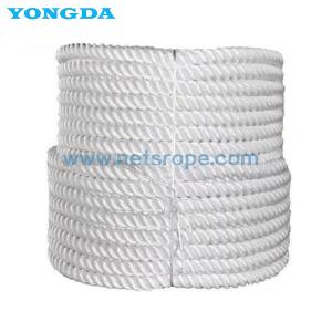 Wholesale 3 Strand Polyester Polypropylene Rope Hawser Laid Dual Fibre 6mm from china suppliers