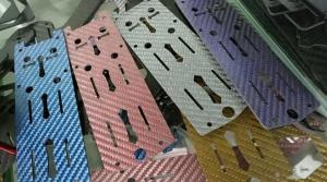 Wholesale Colorful Carbon Fiber Products Aramid Kevlar Composite Plate For Racing Chassis from china suppliers