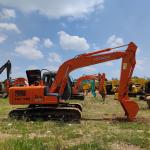 Secondhand Excavator Original Hitachi ZX120 used Hydraulic 12ton Crawler Digger