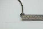 Leather bag hardware gunmetal color 150 mm zinc alloy handbag metal handle