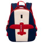 BSCI Airplane Pilots Kids Toddler Backpack Neoprene Kindergarten Waterproof
