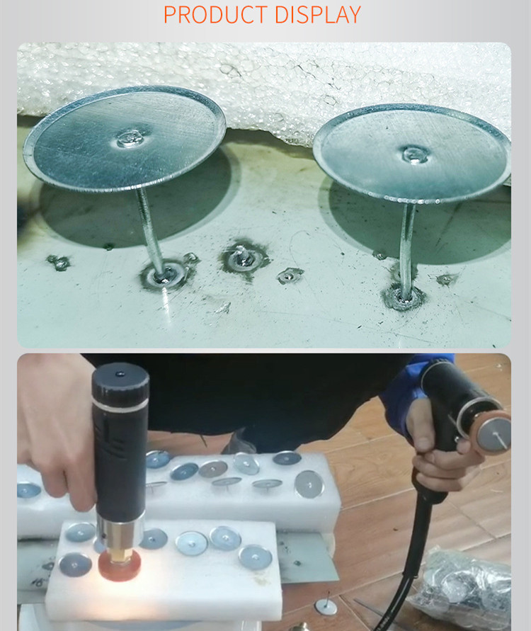 Air Duct Ventilator Weld Pin Capacitance Energy Storage Double Guns Welder
