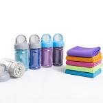 Sublimation Prints Cold Snap Microfiber Cooling Towel For Sports Gym