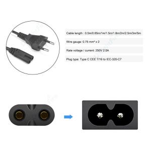 Wholesale 1.5Meter VDE Power Cord from china suppliers
