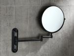 Bathroom Wall Mounted Magnifying Mirror Adjustable stainless steel Telescopic
