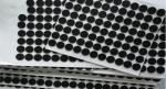 0.7mm Round Gaming Mouse Skates Fire Retardant PTFE Smooth Surface 9448A