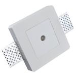 120x120mm Mini LED Downlight Gypsum Square LED Fixture