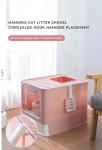 Plastic Automatic Cat Toilet Box Self Cleaning Smart Cat Litter