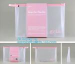 student stationery transparent plastic slider zipper bag, Eco-friendly Slider
