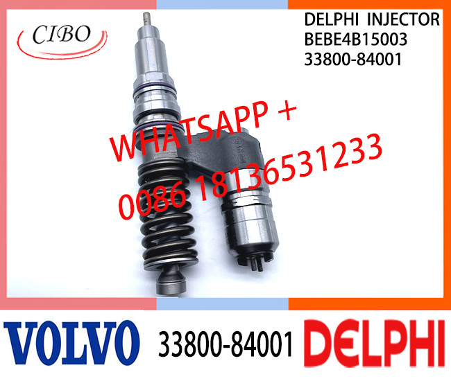 VOL 33800-84001 BEBE4B15003 Fuel engine Diesel Injector 33800-84001 BEBE4B15003 A3 for VOL / L ENGINE EURO 2+