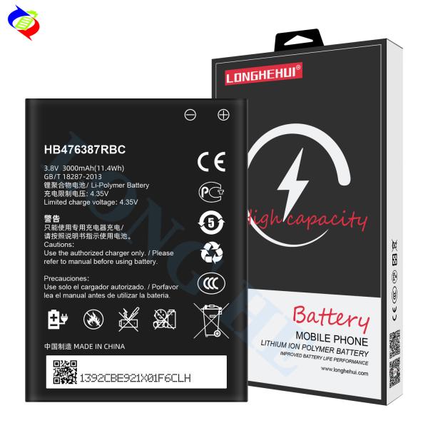 Mobile Phone Battery HB476387RBC 3.8V 3000mAh for B199 G750-U10 G750-T01 G750