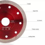 4.5 Inch Diamond Saw Blade Granite Marble Porcelain Tile Ceramic Cutting