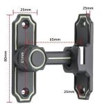 Barn Door Latch Lock For Indoor / Outdoor Security / Decoration / Protection