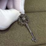 yellow diamonds key of 18kt gold with yellow gold or white gold or pink gold