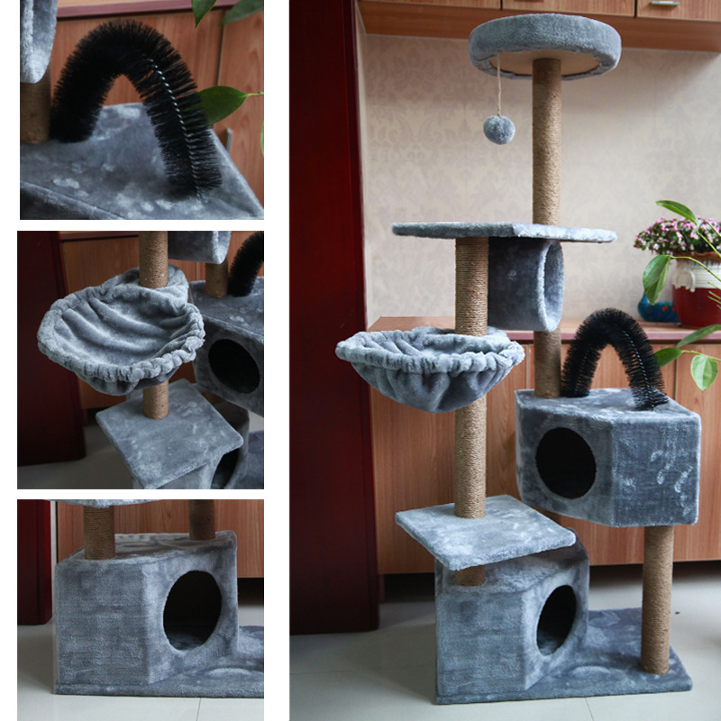 Custom Sisal Large Cat Scratch House Eco Cat House With Scratcher